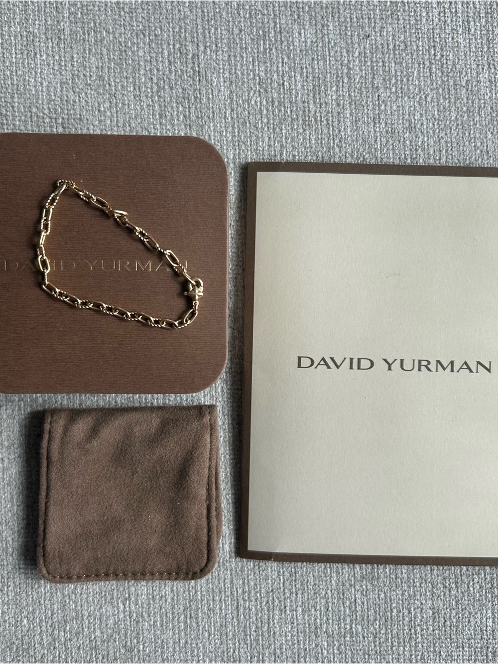 David Yurman 18K Gold Madison Chain Bracelet